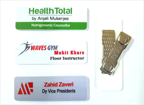 Executive Metal Name Badges, Standard Name Badges, Manufacturer, Mumbai,  India